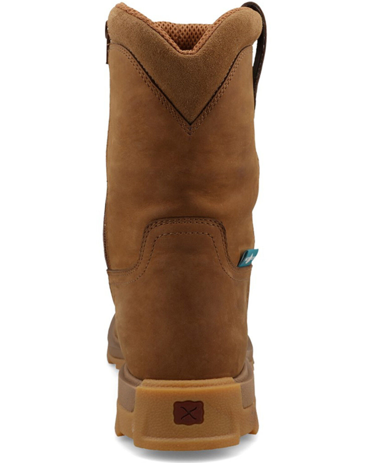 Image #5 - Twisted X Men's 9" UltraLite X™ Waterproof Work Boots - Moc Toe, Brown, hi-res