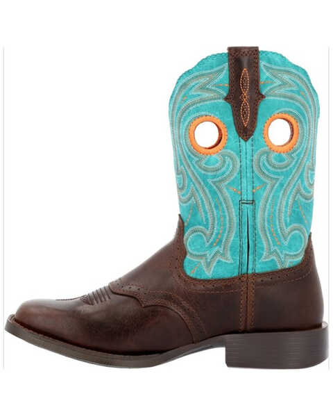 Image #3 - Durango Women's Westward Hickory Western Boots - Square Toe, Brown, hi-res