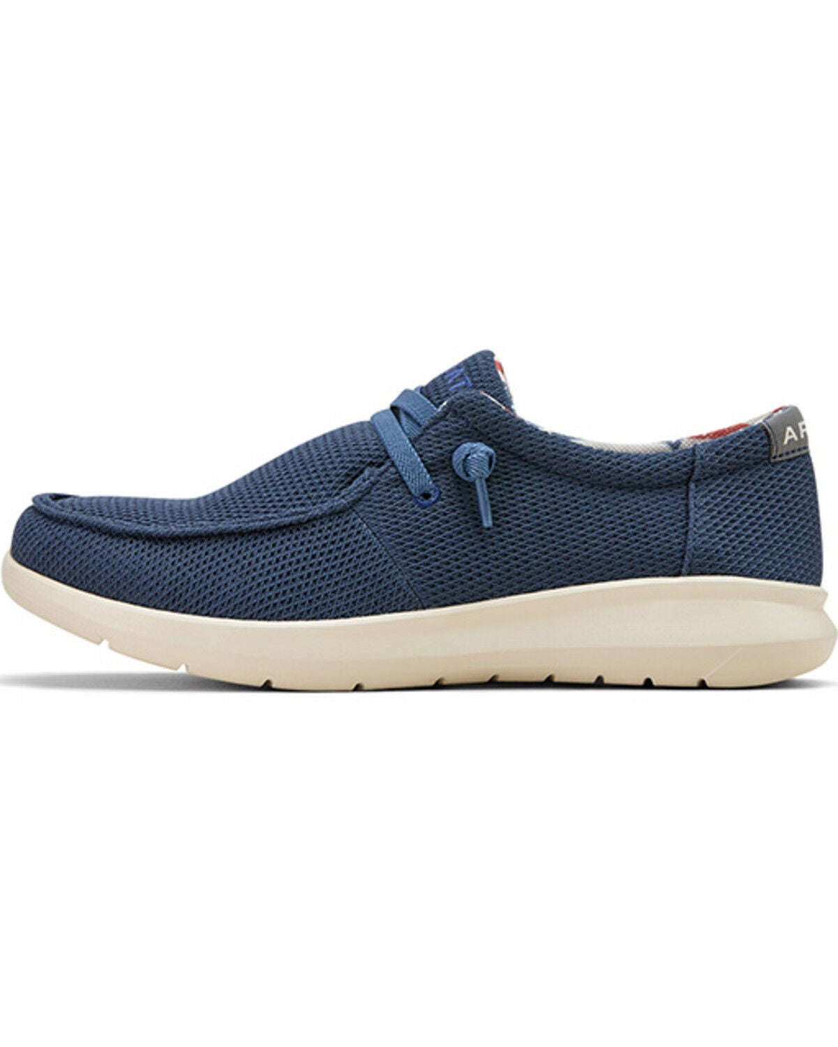 Image #2 - Ariat Men's Hilo Casual Shoes - Moc Toe, Navy, hi-res