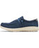 Image #2 - Ariat Men's Hilo Casual Shoes - Moc Toe, Navy, hi-res