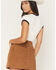 Image #4 - Levi's Women's Horseshoe Short Sleeve Graphic Ringer Tee, White, hi-res