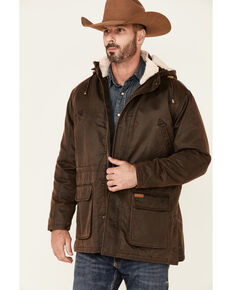 Outback Trading Co. Men's Brown Nolan Storm-Flap Jacket , Brown, hi-res