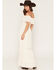 Image #4 - Lovestitch Women's Lace Off The Shoulder Maxi Dress, Natural, hi-res