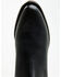 Image #6 - Cody James Men's Scout Chelsea Boots - Round Toe, Black/red, hi-res
