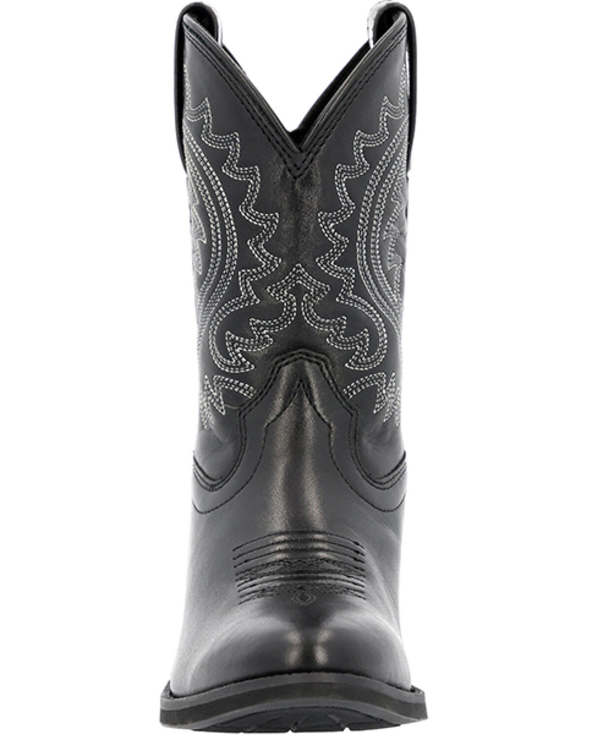Image #4 - Durango Little Girls' Shyloh Western Boots - Round Toe, Black, hi-res
