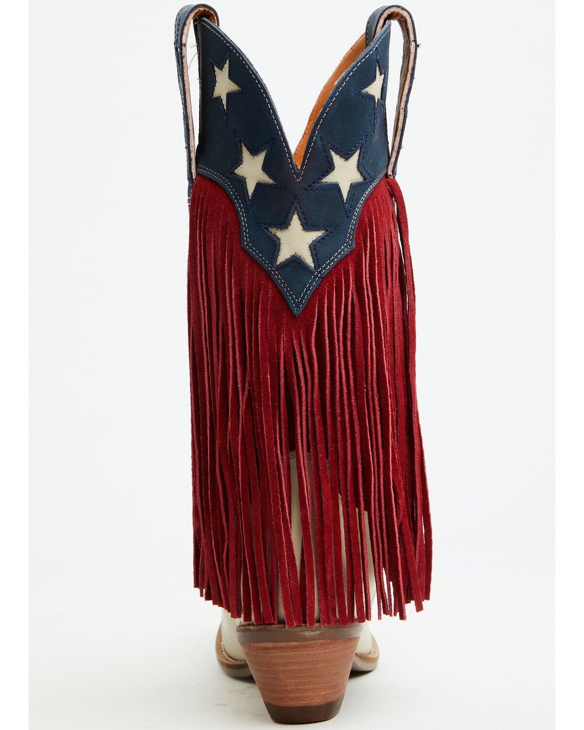 Image #5 - Dingo Women's Wild N' Free Fringe Western Boots - Snip Toe, Multi, hi-res