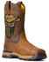 Image #1 - Ariat Men's Rebar Flex Western VentTEK Incognito Work Boots - Broad Square Toe , Brown, hi-res