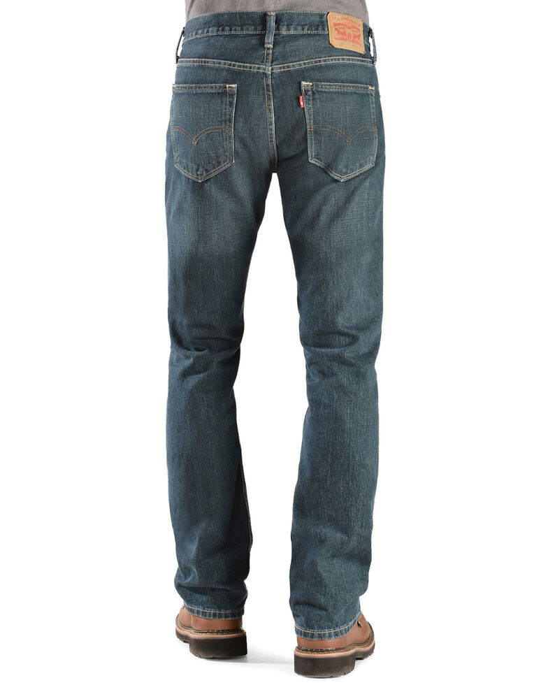 Levi's Men's 527 Prewashed Low Straight Bootcut Jeans , Overhaul, hi-res
