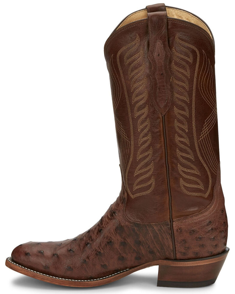 Tony Lama Men's McCandles Western Boots - Round Toe, Brown, hi-res