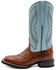 Image #3 - Ferrini Women's Kai Western Boots - Broad Square Toe , Brown, hi-res