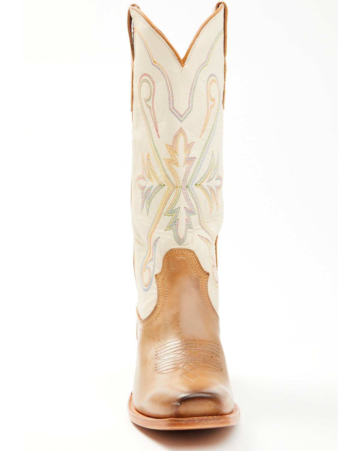 Image #4 - Shyanne Women's Cantina Western Boots - Square Toe, White, hi-res