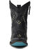 Image #4 - Lane Women's Cossette Western Booties - Snip Toe, Jet Black, hi-res