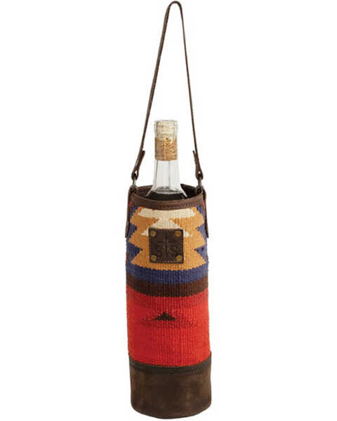 Image #1 - STS Ranchwear by Carroll Crimson Sun Singe Wine Bag , Multi, hi-res