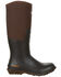 Rocky Women's Core Chore Rubber Outdoor Boots - Round Toe, Dark Brown, hi-res
