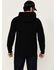 Image #4 - Brothers and Sons Men's Vander Solid Hooded Sweatshirt, Black, hi-res