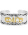 Montana Silversmiths Women's Between Friends Cuff Bracelet, Silver, hi-res