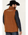 Image #4 - Ariat Men's Logo 2.0 Southwestern Print Softshell Jacket, Chestnut, hi-res