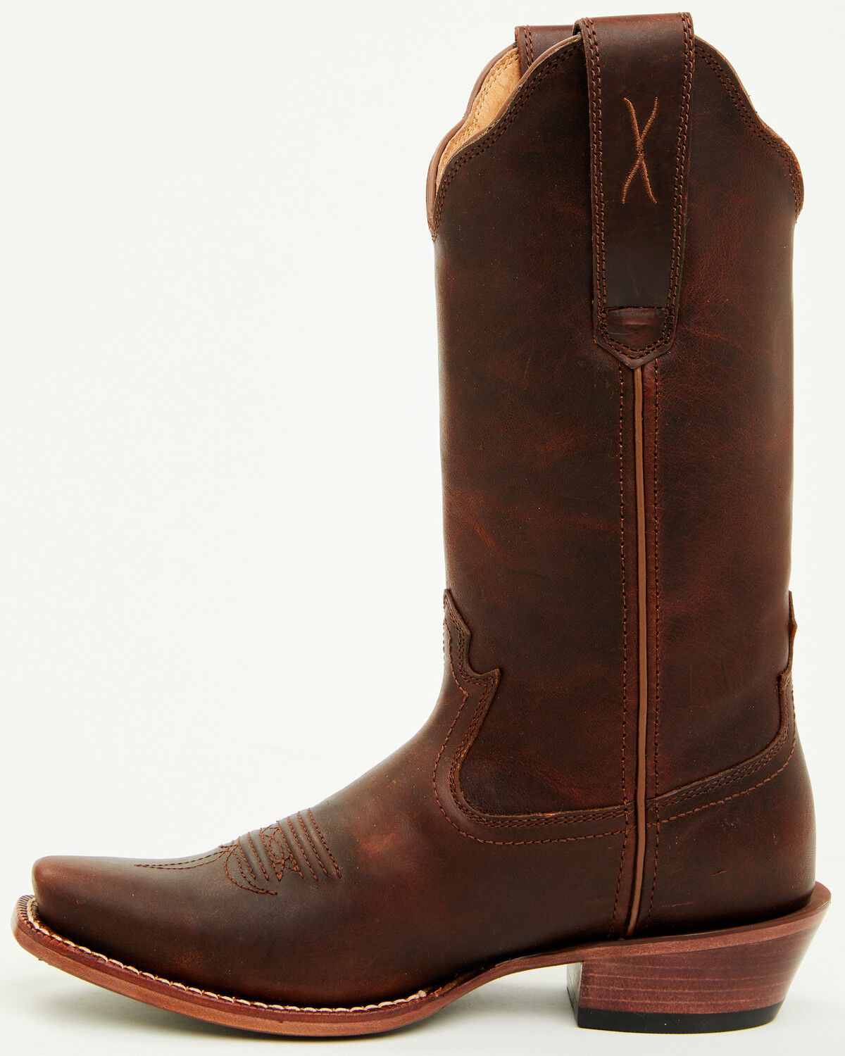 Image #3 - Twisted X Women's Tech X Western Boots - Square Toe, Brown, hi-res