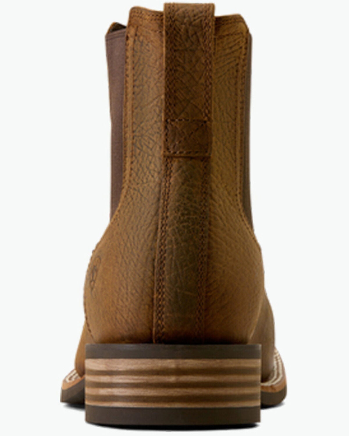 Image #3 - Ariat Men's Western Big Rig Chelsea Boots - Broad Square Toe, Brown, hi-res