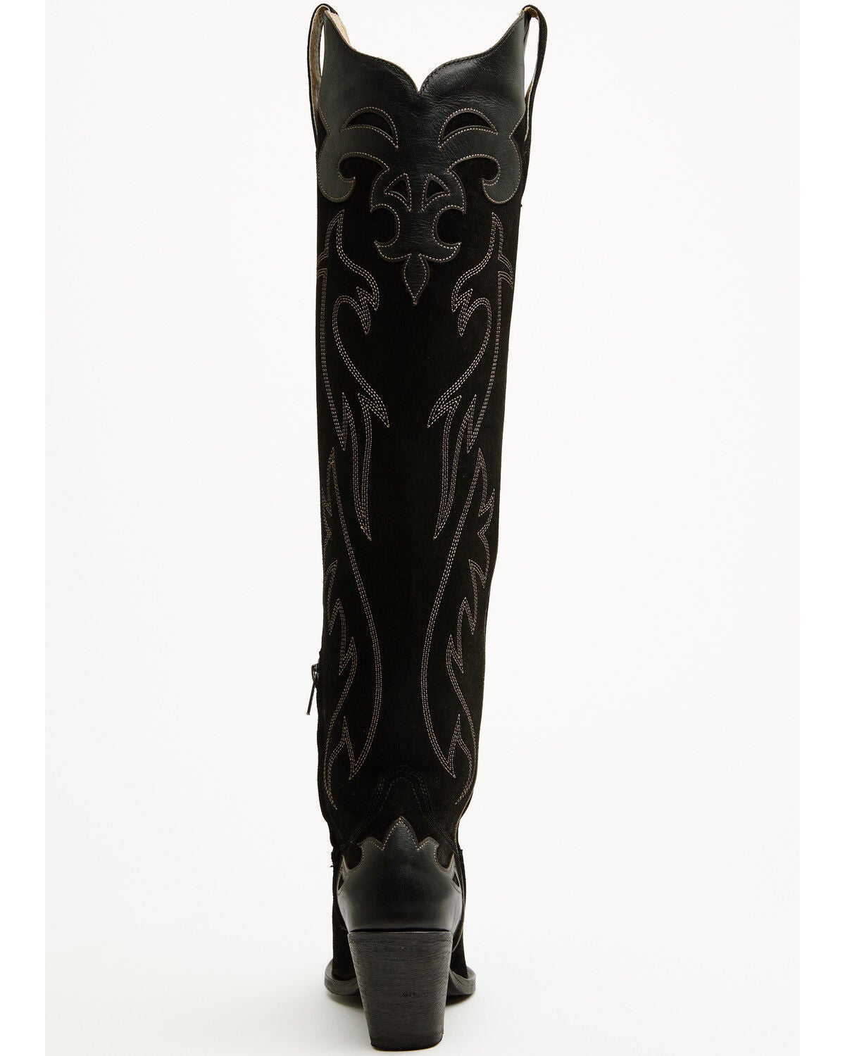 Image #5 - Idyllwind Women's Cordero Suede Tall Western Boots - Round Toe, Black, hi-res