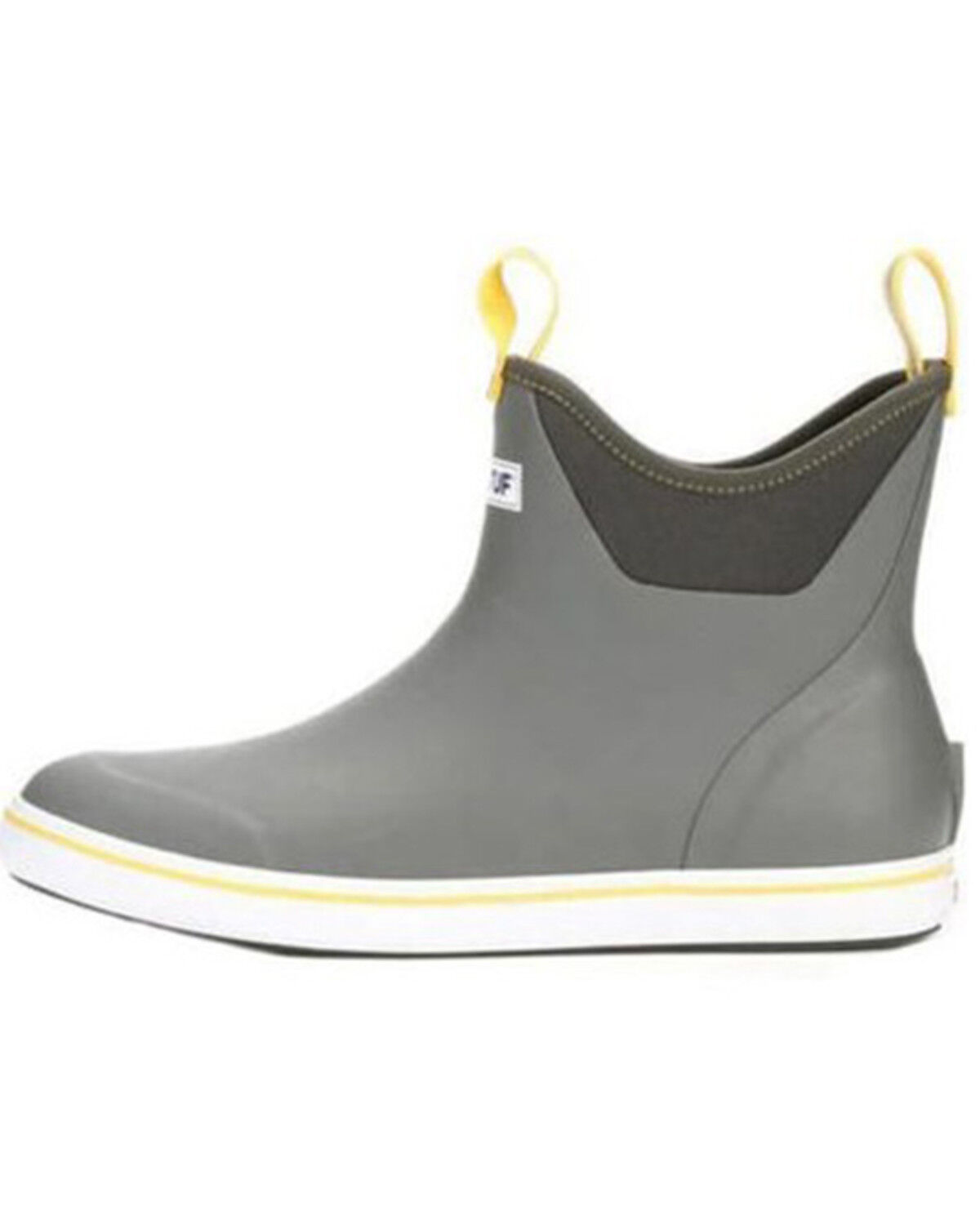 Image #3 - Xtratuf Men's 6" Ankle Deck Work Boots - Soft Toe, Grey, hi-res