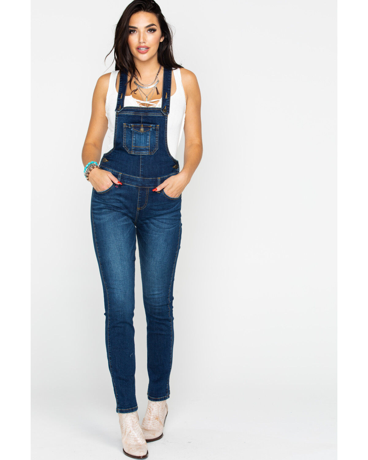 Womens blue jean bibs Sale