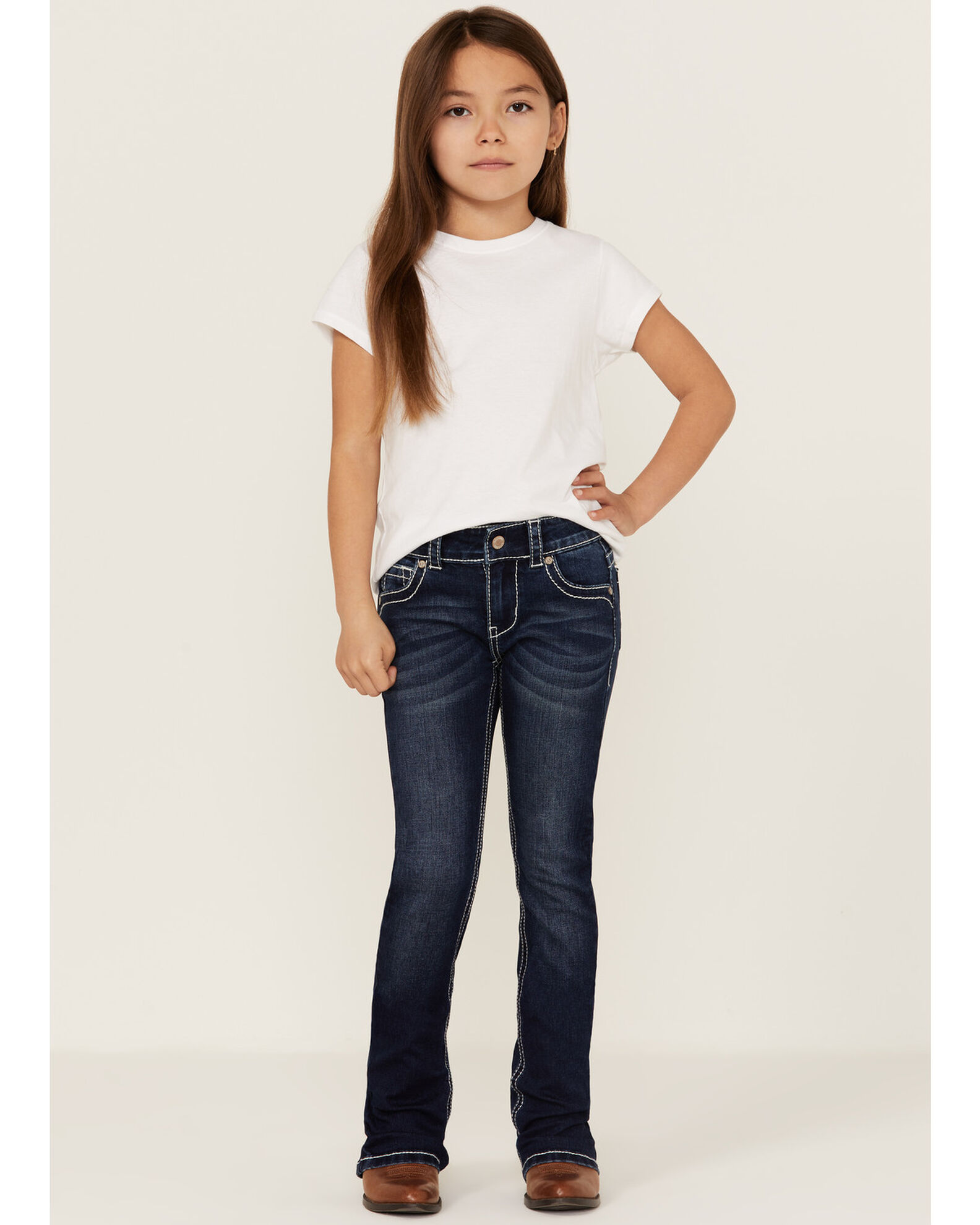 Little girl sales bootcut jeans