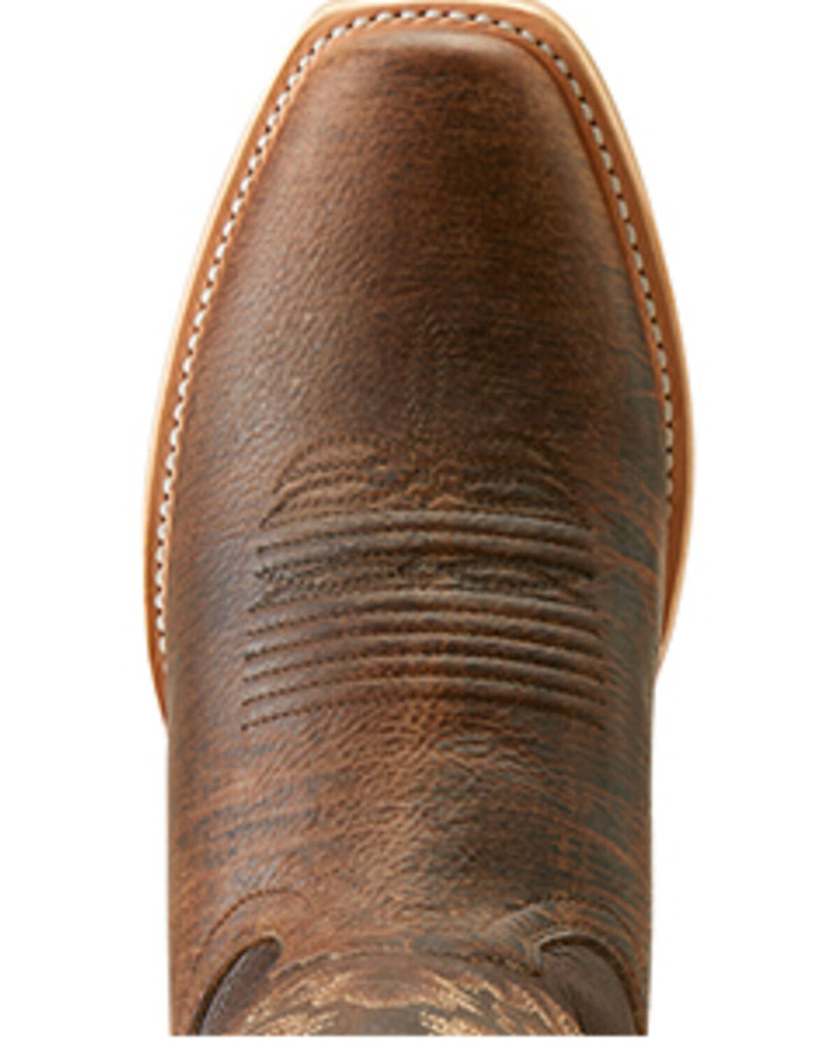 Image #4 - Ariat Men's Ringer Western Boots - Square Toe, Brown, hi-res