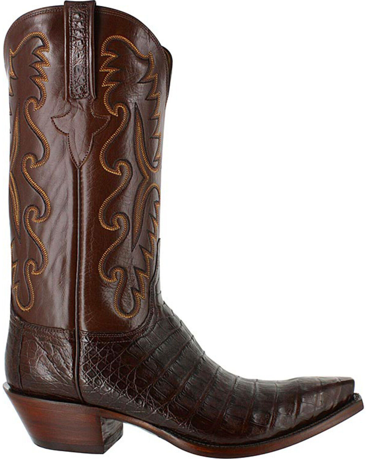 lucchese snip toe boots