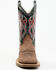 Image #4 - Old West Boys' Embroidered Western Boots - Square Toe, Brown, hi-res