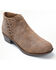 Image #1 - Minnetonka Women's Brenna Side Lace Booties - Round Toe, Lt Brown, hi-res