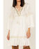 Image #3 - Talisman Women's Fortune Teller Mini Dress, White, hi-res