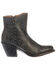 Lucchese Women's Harley Black Fashion Booties - Round Toe, Black, hi-res