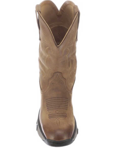 Lucchese Men's Performance Molded Western Work Boots - Soft Toe, Chestnut, hi-res