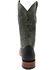 Image #4 - Ferrini Men's Stampede Caiman Print Western Boots - Broad Square Toe, Black, hi-res