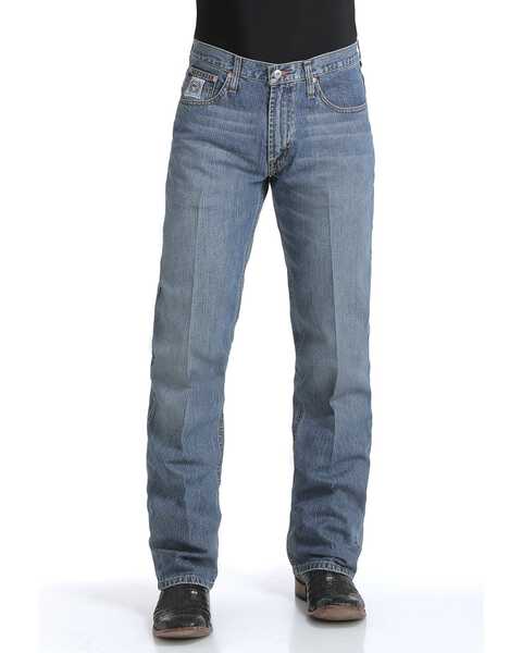 Cinch Jeans - White Label Relaxed Fit Medium Stonewash, Blue, hi-res