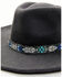 Image #2 - Nikki Beach Women's Wynter Rancher Felt Western Fashion Hat , Grey, hi-res