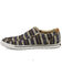 Image #3 - Hooey by Twisted X Women's Southwestern Print Slip-On Lopers, Black, hi-res