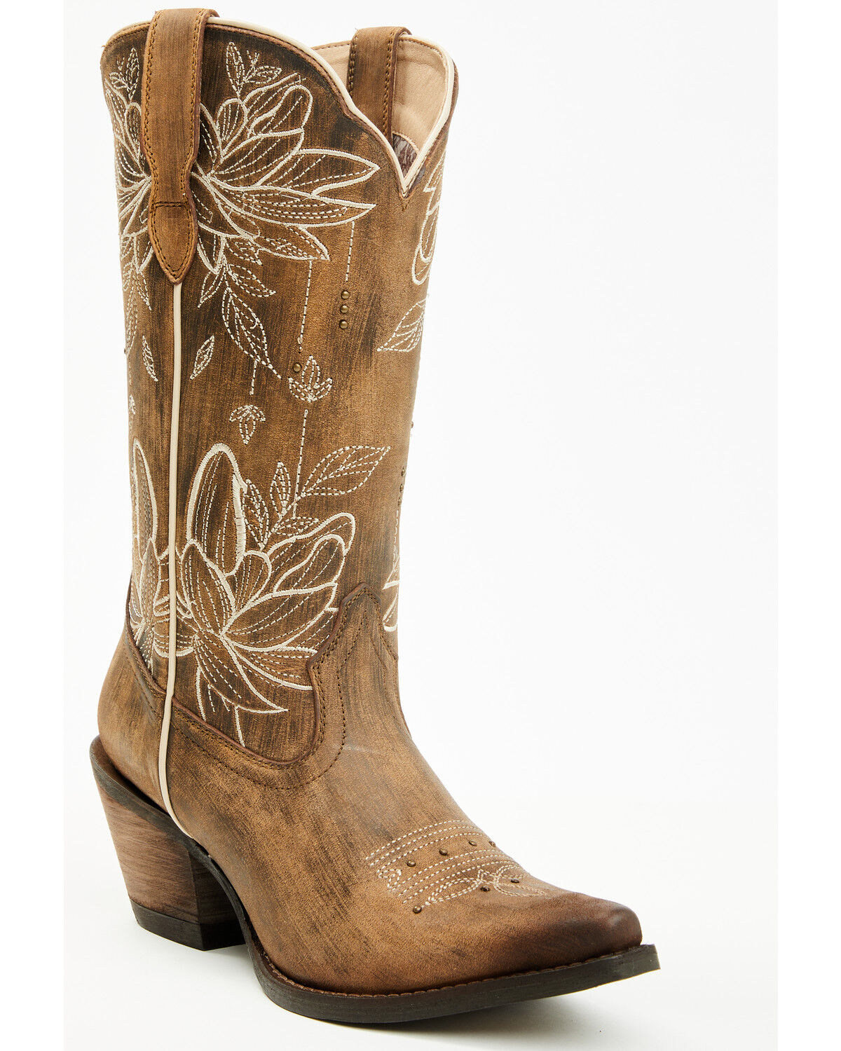 Image #1 - Shyanne Women's Toba Western Boots - Snip Toe, Brown, hi-res