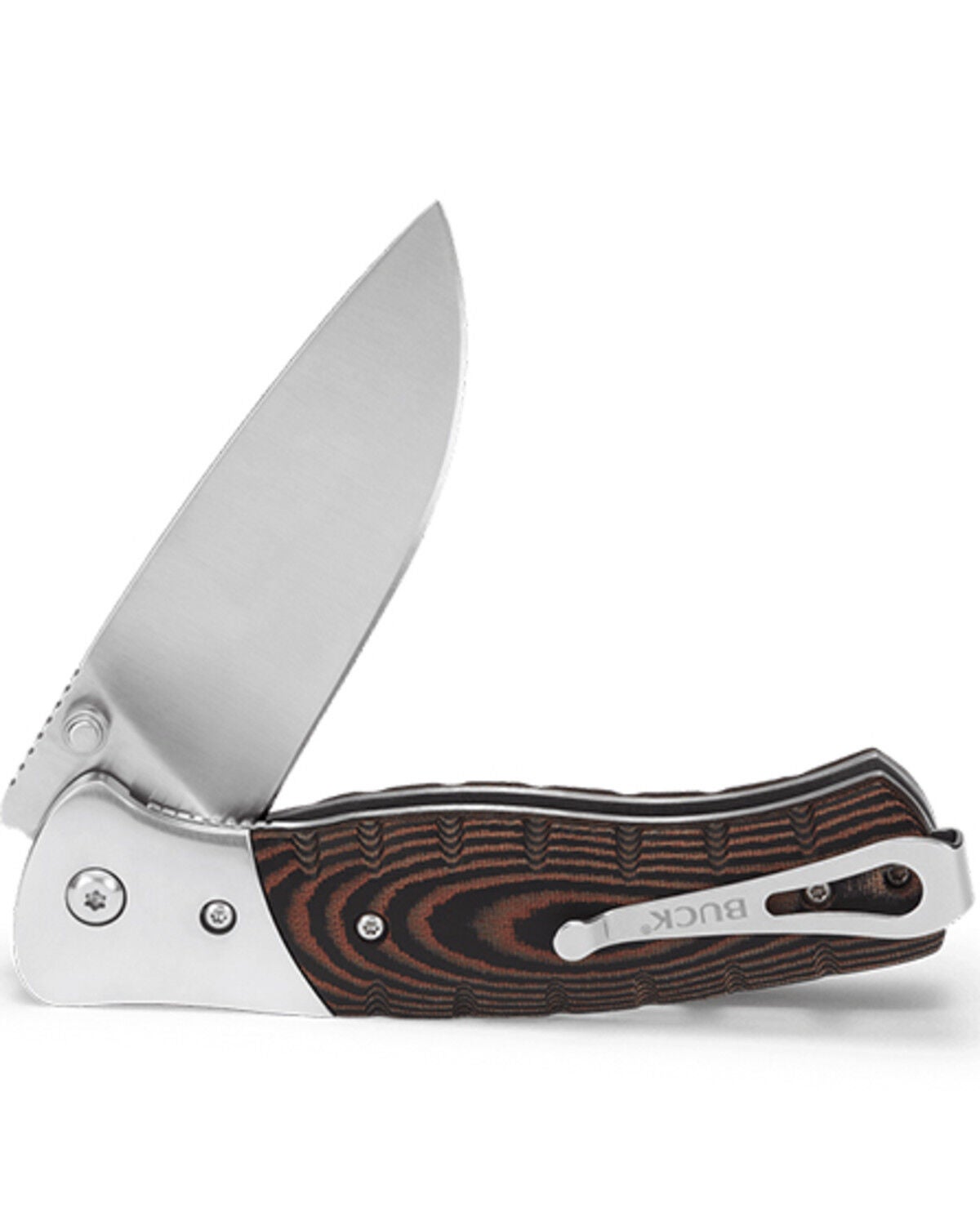 Buck Knives 835 Folding Selkirk Knife, Brown, hi-res