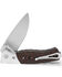 Image #1 - Buck Knives 835 Folding Selkirk Knife, Brown, hi-res