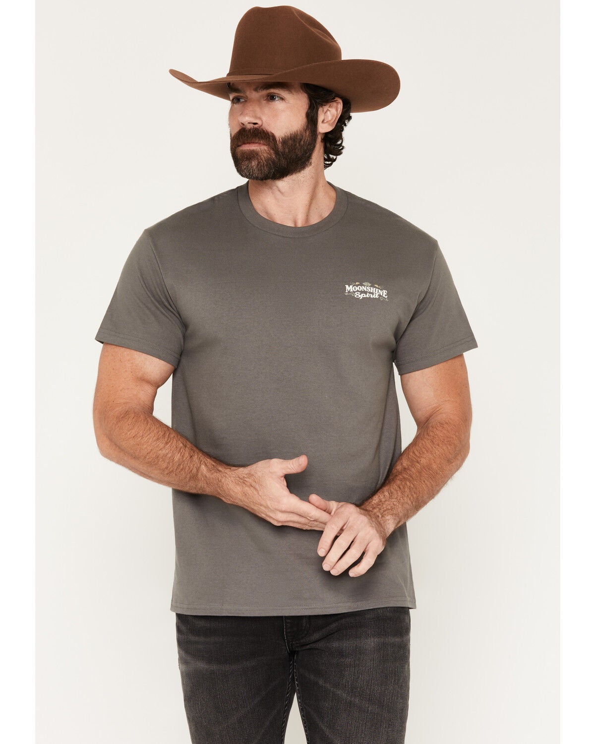 Image #2 - Moonshine Spirit&reg;&nbsp;Men's Official Taster Short Sleeve Graphic T-Shirt, Charcoal, hi-res