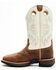 Image #3 - RANK 45® Women's Xero Gravity Lite Western Performance Boots - Broad Square Toe, Brown, hi-res