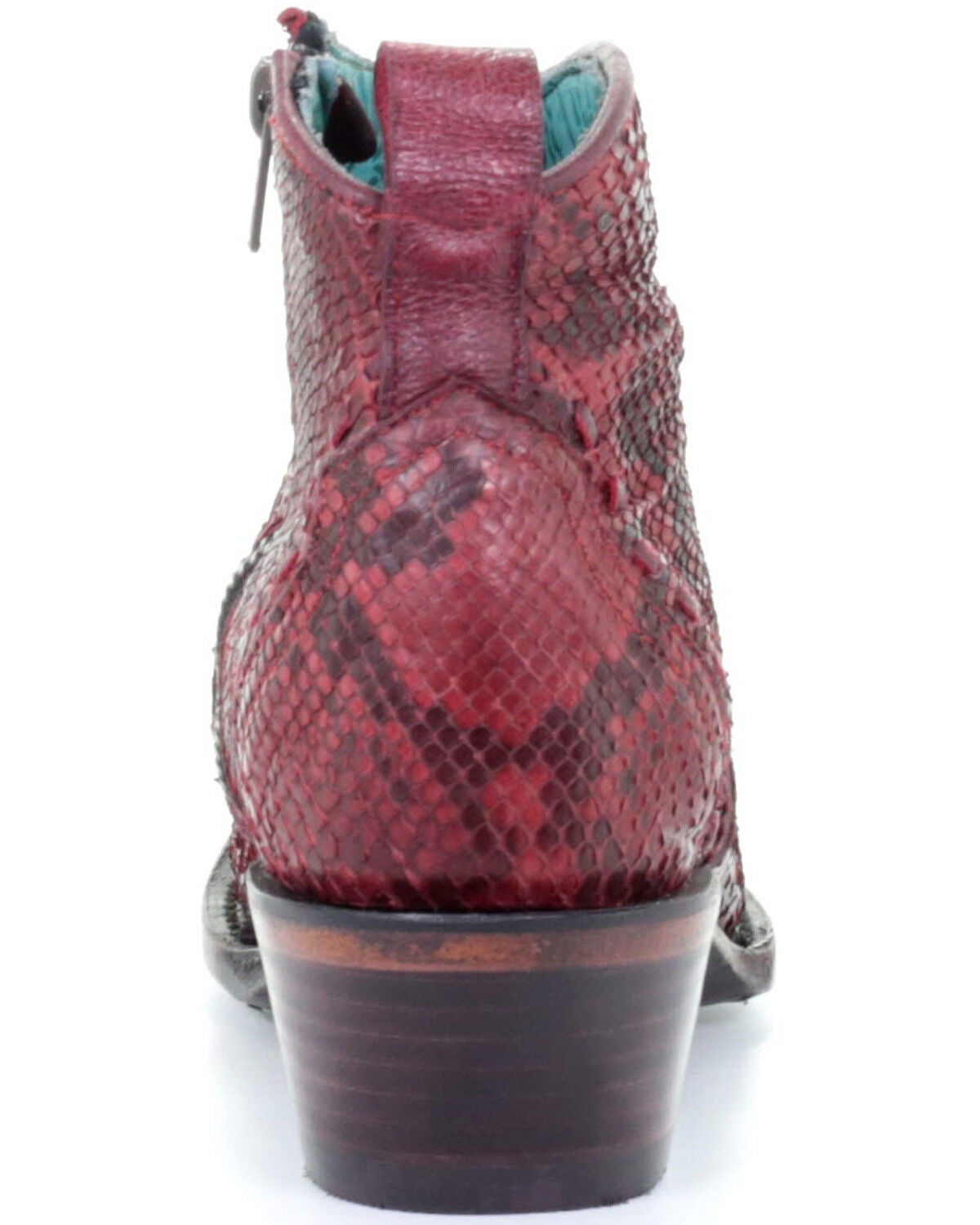 red python boots