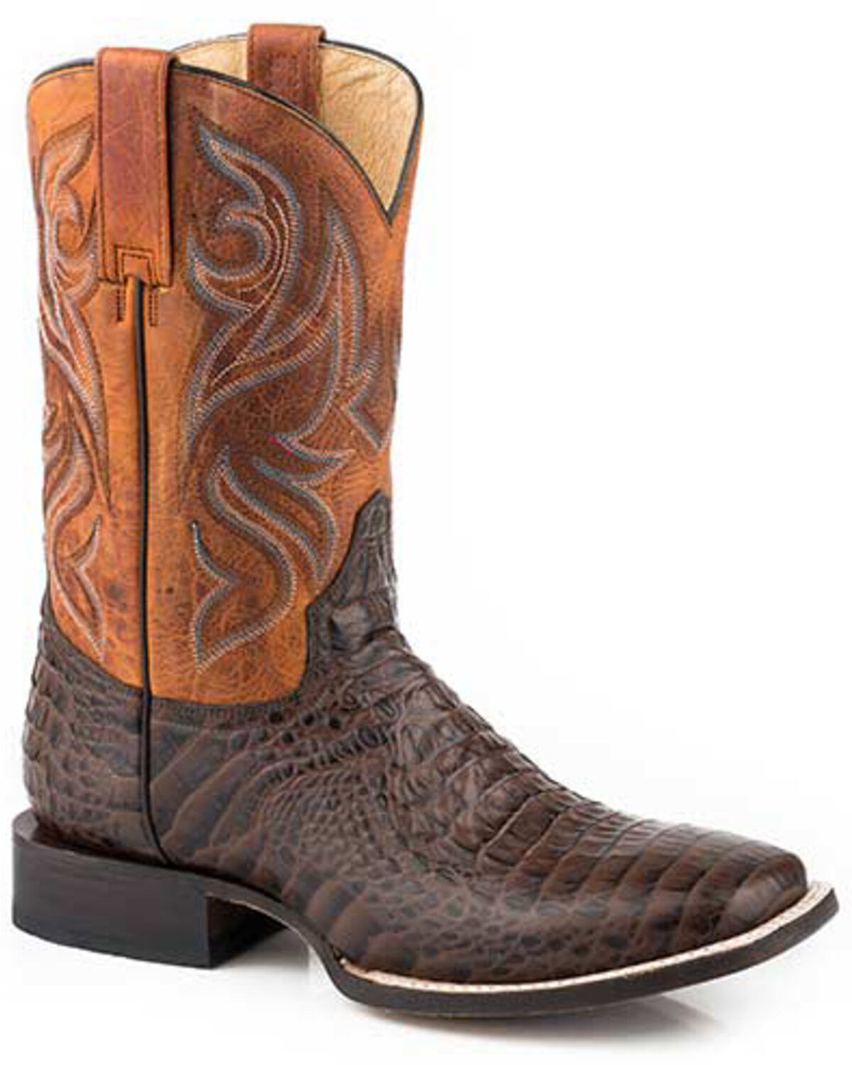 fake crocodile boots