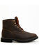 Image #2 - Hawx Men's Oily Crazy Horse 6" Lace-Up Soft Work Boots - Round Toe, Brown, hi-res