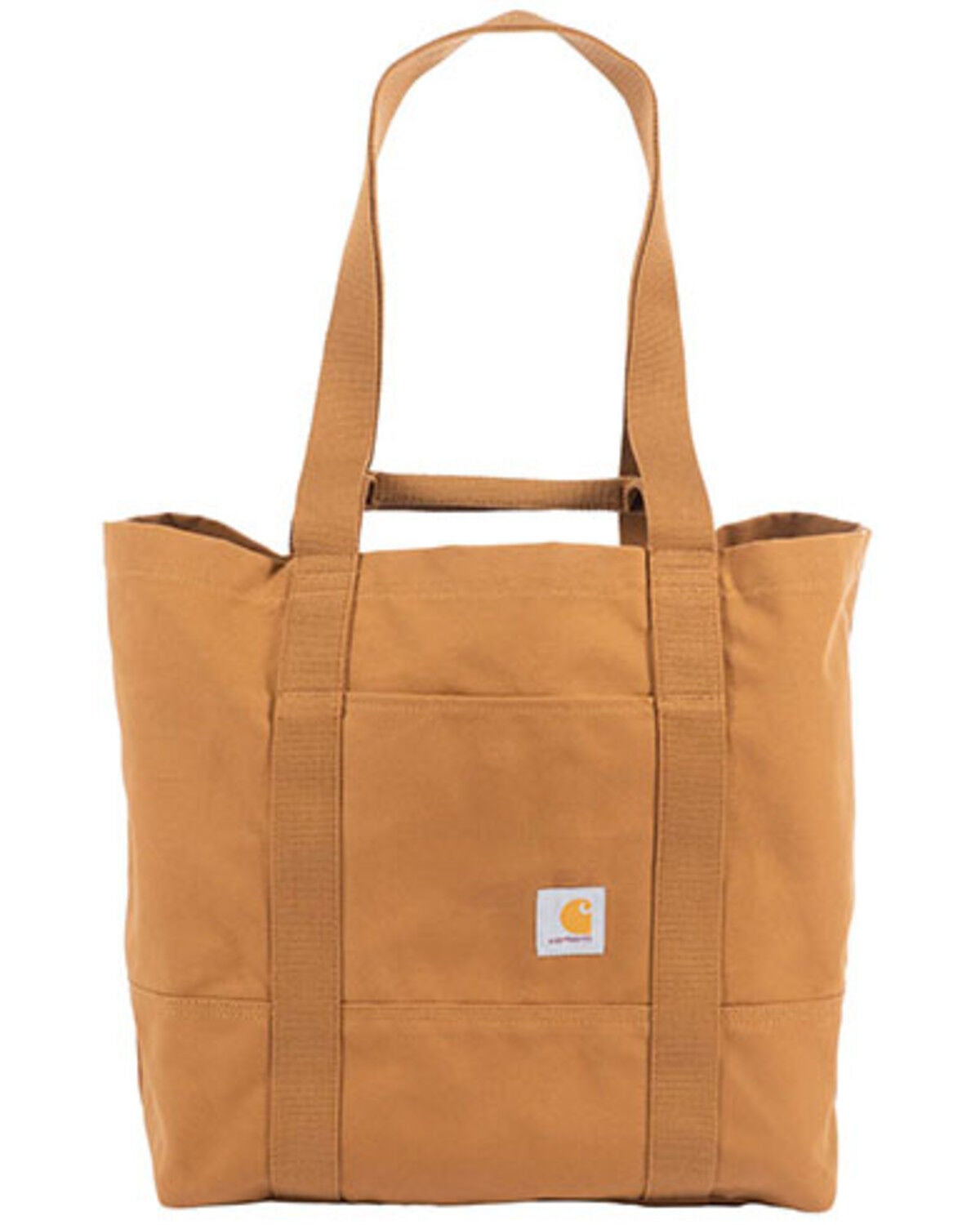 Image #1 - Carhartt 18L Firm Duck Tote Bag, Brown, hi-res