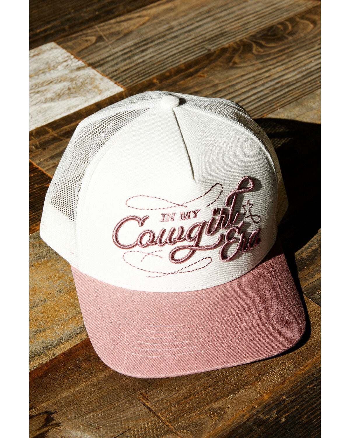 Shyanne Women's In My Cowgirl Era Ball Cap, White, hi-res