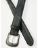 Image #2 - Cody James Men's Crazy Horse 2.0 Burnished Basic Leather Belt, Black, hi-res