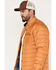 Image #2 - Dakota Grizzly Men's Lucas Quilted Lightweight Fleece Lined Jacket, Mustard, hi-res